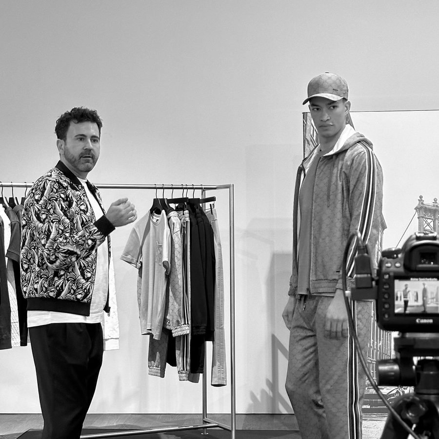 Styling and shooting brand content